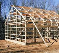 barn building