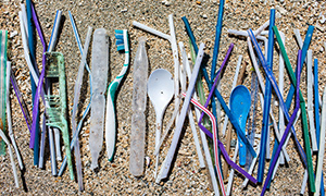 beach plastic