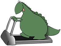 Gary on a Treadmill
