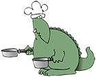 Cooking Dino