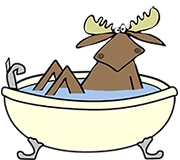 moose bath